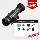 HS650R - HYDRA-LRF Multi-Function Thermal Scope with Laser Rangefinder and Ballistic Calculator - Standalone Scope, Clip-On, Handheld Monocular