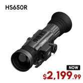 HS650R - HYDRA-LRF Multi-Function Thermal Scope with Laser Rangefinder and Ballistic Calculator - Standalone Scope, Clip-On, Handheld Monocular