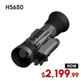 HS650 - HYDRA 640×512 50mm Multi-Function Thermal Scope - Standalone Scope, Clip-On, Handheld Monocular