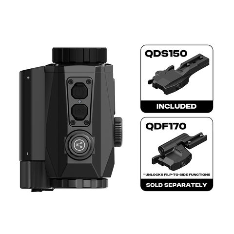 NVMD-C200 Night Vision Multi-Purpose Device - Red Dot Magnifier, Standalone Scope, Clip-On, Action Camera NVMD-C200 Night Vision Multi-Purpose Device - Red Dot Magnifier, Standalone Scope, Clip-On, Action Camera