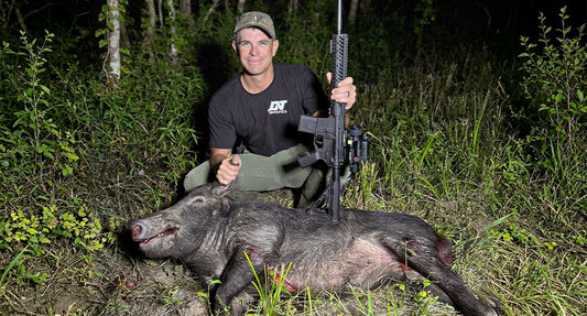 Hog hunting using DNT Optics