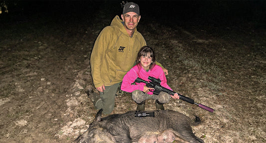 Hunting with my daughter