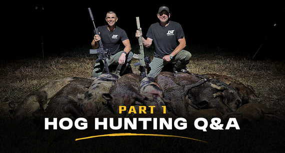 Hog Hunting Q&A (Part 1): Gear, Calibers, and Night Hunting Setup