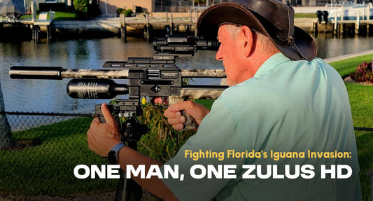 Fighting Florida's Iguana Invasion: One Man, One ZULUS HD