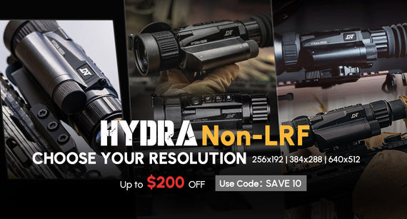 DNT HYDRA Non-LRF Comparison: Which Sensor Resolution and Lens Size Do You Need?