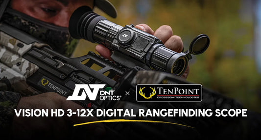 DNT Optics × TenPoint Crossbow Technologies Launch the Vision HD 3-12x Digital Rangefinding Scope