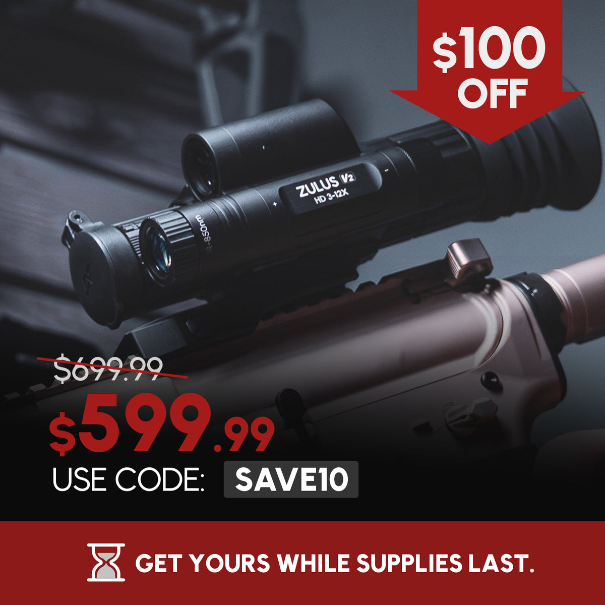 ZHD312R V2: Compact Digital Day & Night Vision Scope with LRF