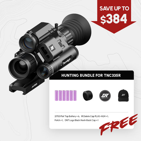 TNC335R - ThermNight Thermal & Night Vision Multispectral Scope with Laser Rangefinder and Ballistic Calculator