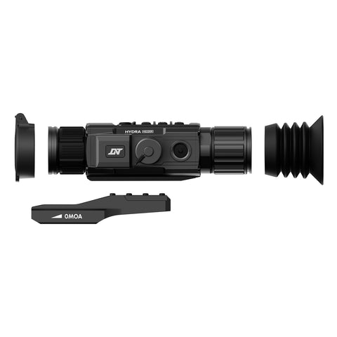 HS225R - HYDRA-LRF Multi-Function Thermal Scope with Laser Rangefinder and Ballistic Calculator - Standalone Scope, Clip-On, Handheld Monocular
