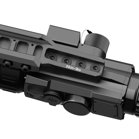 HS650R - HYDRA-LRF Multi-Function Thermal Scope with Laser Rangefinder and Ballistic Calculator - Standalone Scope, Clip-On, Handheld Monocular