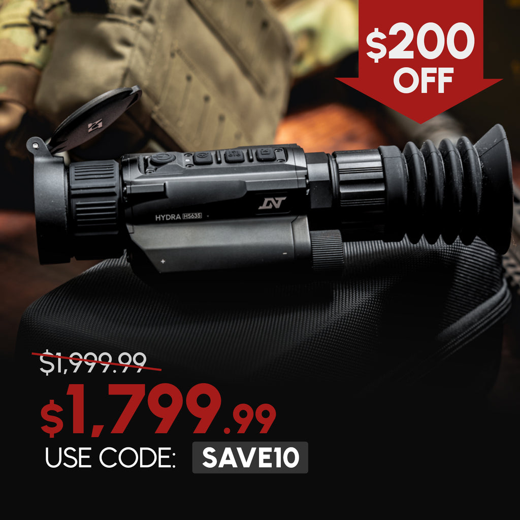Hydra HS635: Pro-Level 3-in-1 Thermal Scope with Superior Clarity