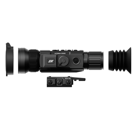 HS650R - HYDRA-LRF Multi-Function Thermal Scope with Laser Rangefinder and Ballistic Calculator - Standalone Scope, Clip-On, Handheld Monocular