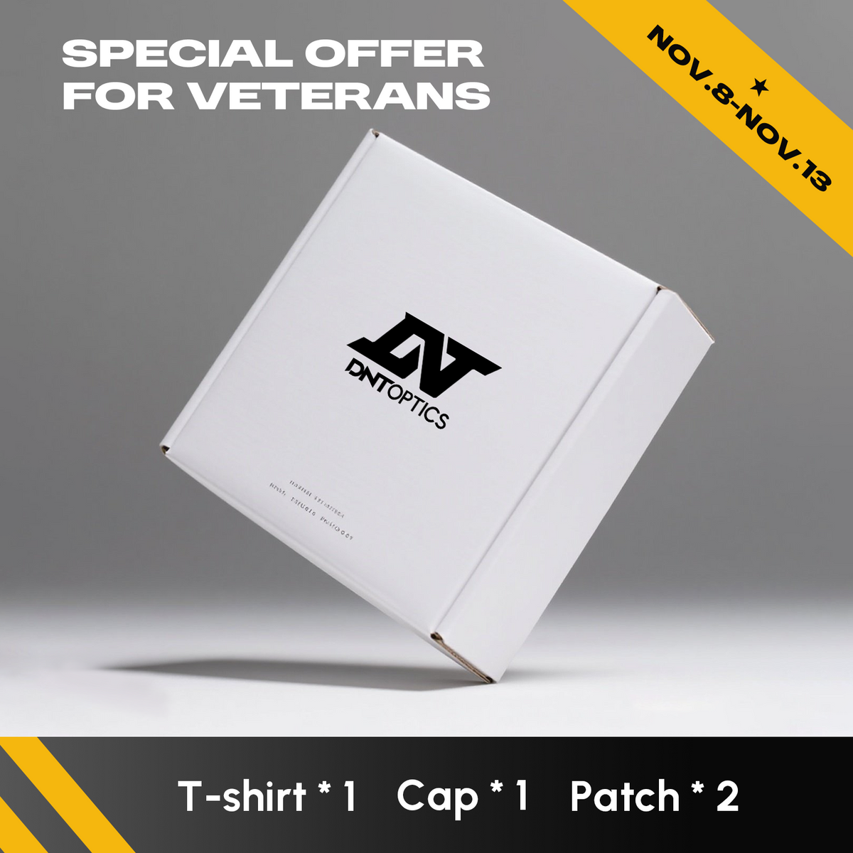 Special Gift Bundle for Heroes(T-shirt*1, Cap*1, Patch*2)