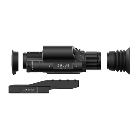 ZHD312R - ZULUS HD 3-12X Digital Night Vision Scope with Laser Rangefinder and Ballistic Calculator