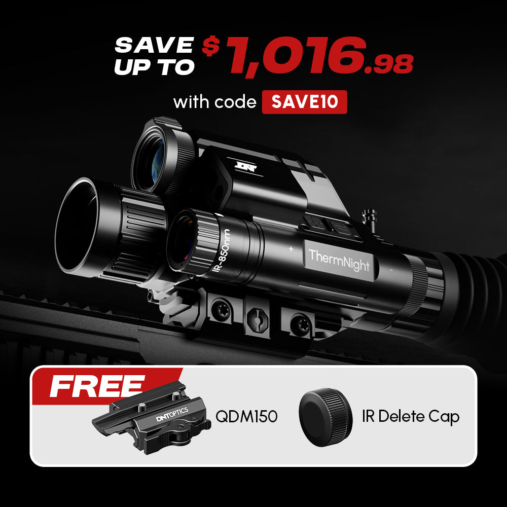 TNC635R - ThermNight Thermal & Night Vision Multispectral Scope with Laser Rangefinder and Ballistic Calculator